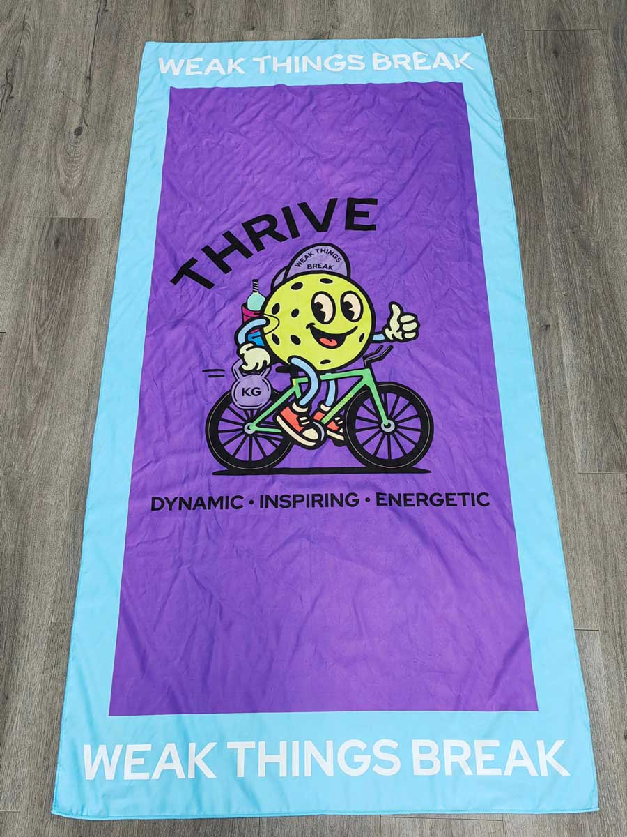 Beach Towel (Blue/Purple)
