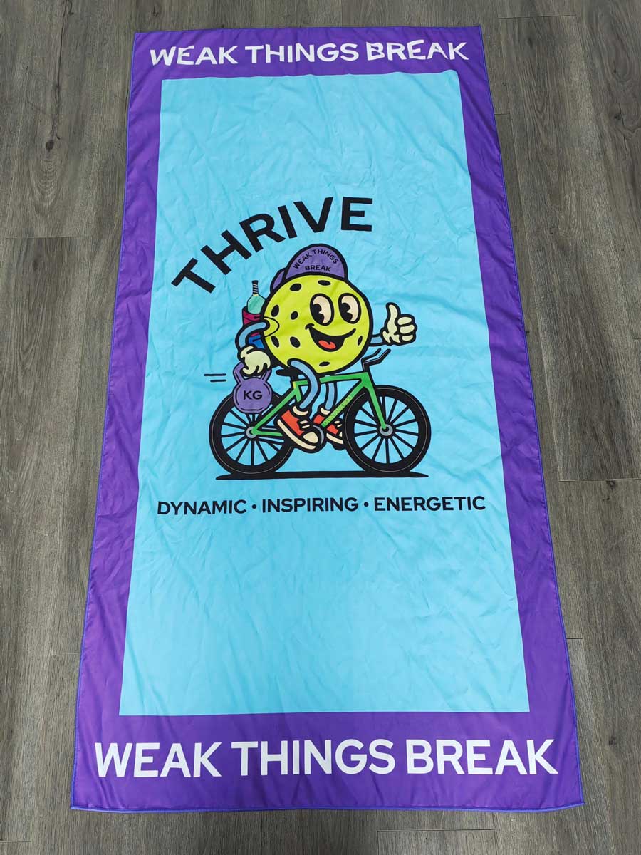 Beach Towel (Purple/Blue)
